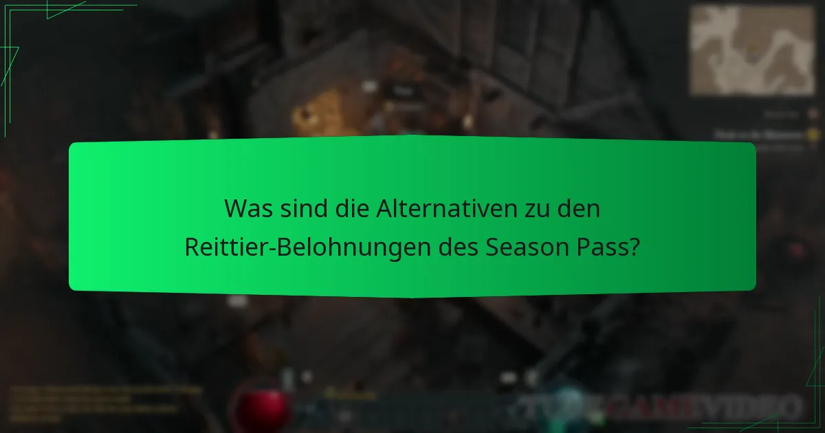 Wie funktioniert der Diablo IV Season Pass?