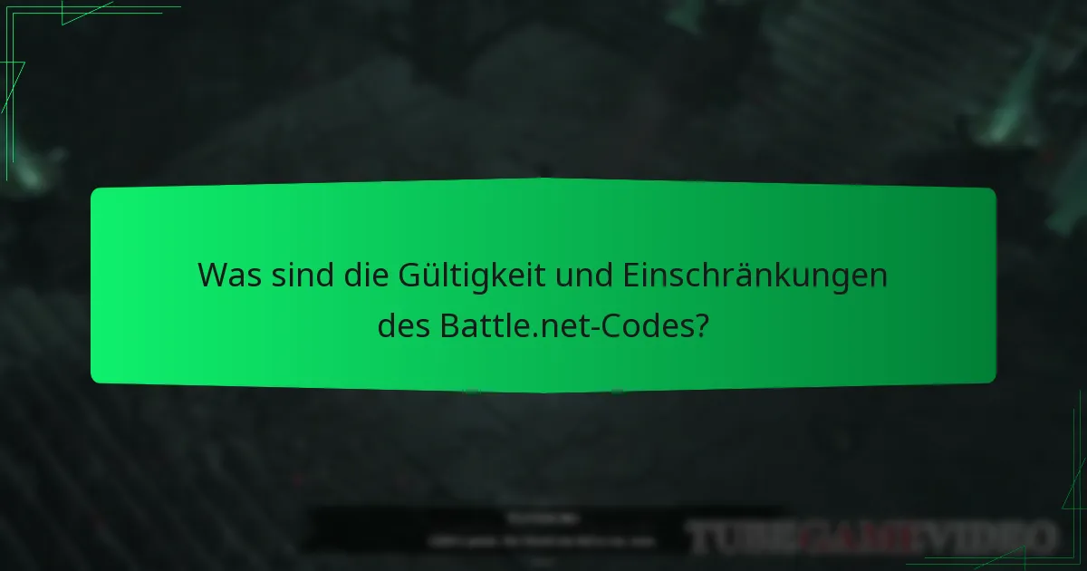 Welche exklusiven Inhalte schaltet der Battle.net-Code frei?