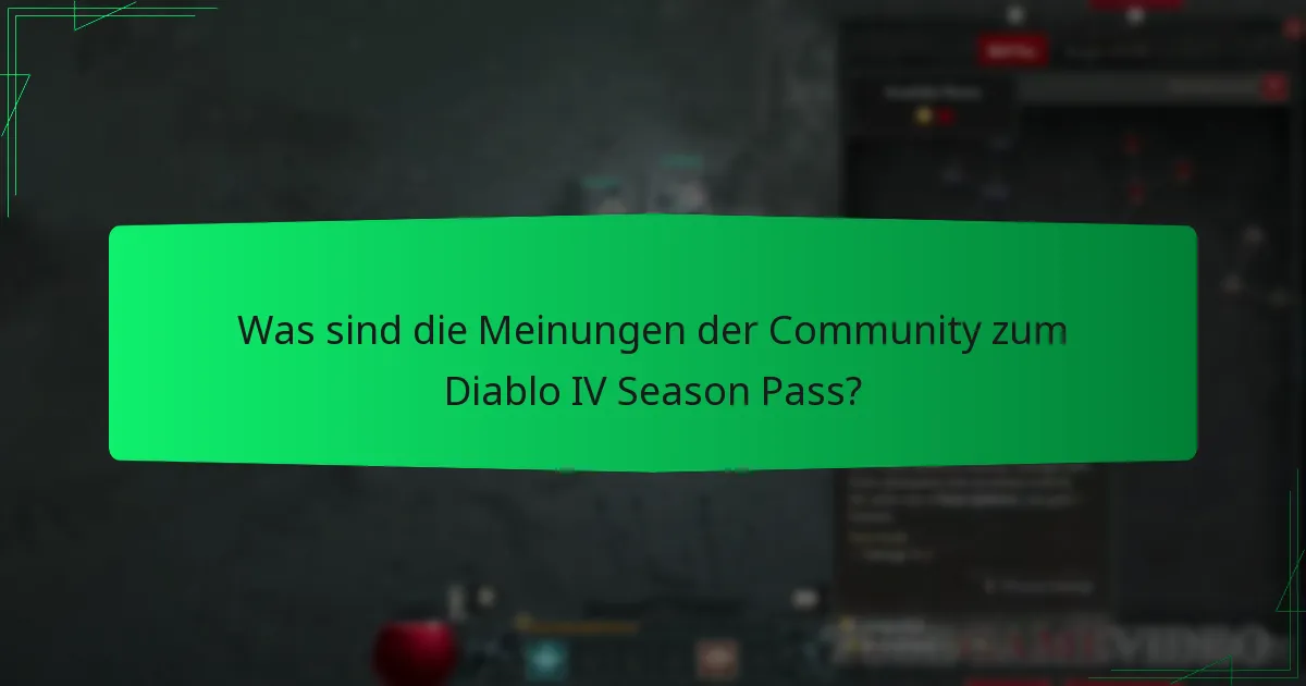 Wie viel kostet der Diablo IV Season Pass?