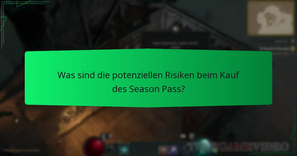 Wie funktioniert der Diablo IV Season Pass?