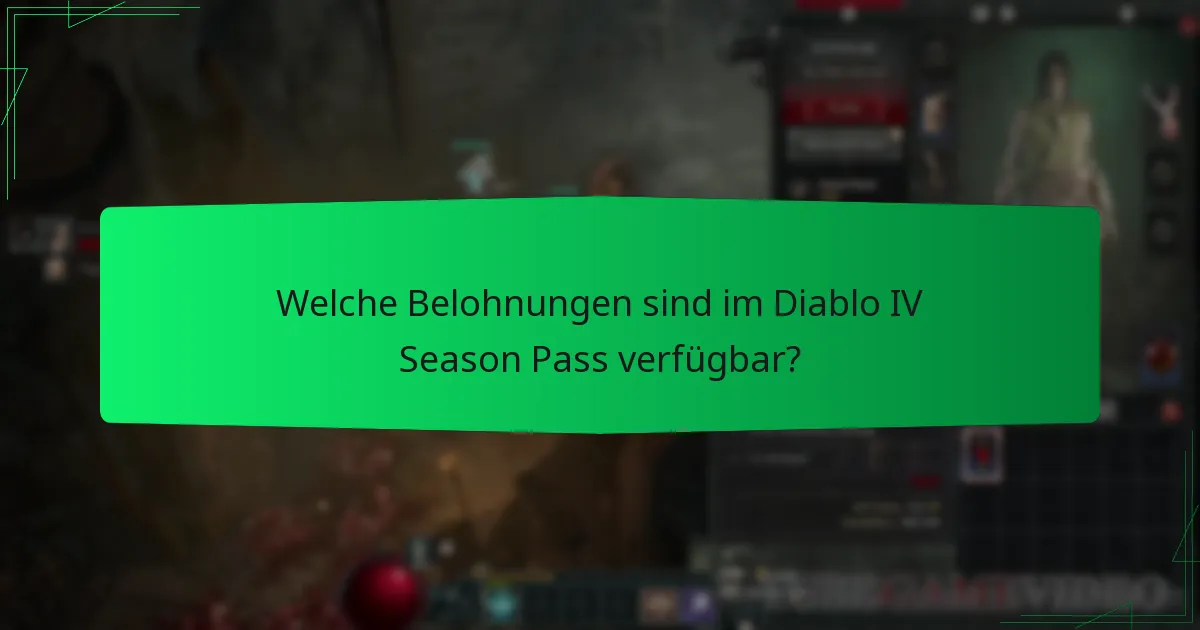 Wie kaufe ich den Diablo IV Season Pass?