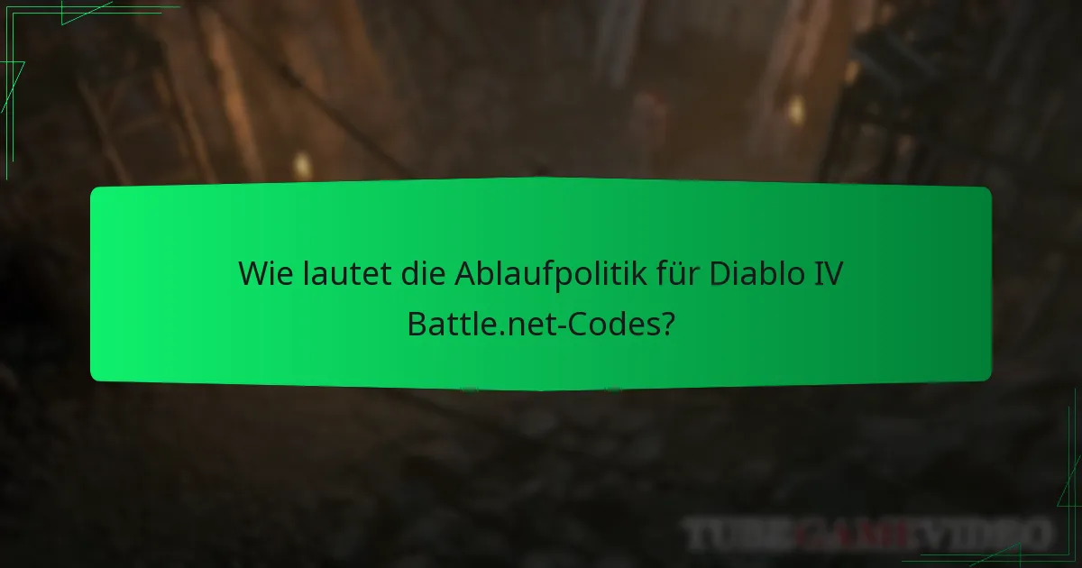 Wie löse ich meine Diablo IV Battle.net-Codes ein, bevor sie ablaufen?